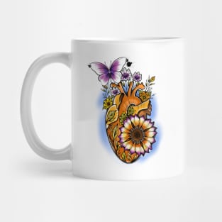 Heart Flower Mug
